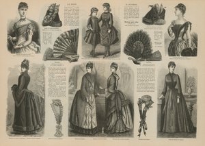 Página de La Mode Illustrée de French School