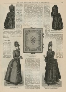 Página de La Mode Illustrée de French School