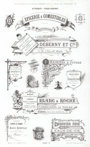 Página de Vignettes Typographiques de French School