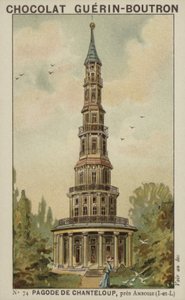 Pagoda de Chanteloup, cerca de Amboise, Indre-et-Loire de French School