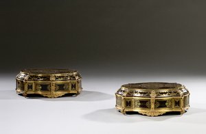 Par de cofres de Luis XIV, c.1700-15 de French School