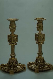 Par de candelabros por Boucheron, 1783 de French School