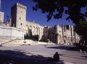 Palacio de los Papas de Aviñón de French School