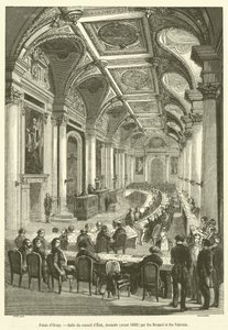 Palacio de Orsay, Sala del consejo de Estado de French School