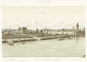 Palacio de las Tullerías, 1585 de French School