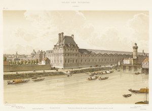 Palacio de las Tullerías, 1640 de French School