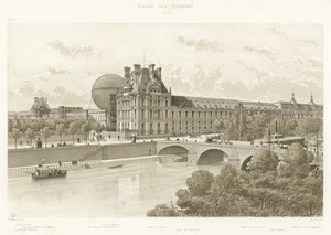 Palacio de las Tullerías, 1879 de French School