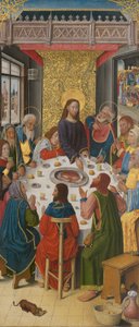 Paneles del Altar Mayor de la Cartuja de Saint-Honoré, Thuison-les-Abbeville: La Última Cena de French School