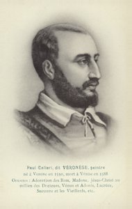 Paolo Veronese, pintor italiano (litografía) de French School
