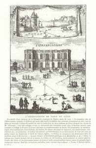 Observatorio de París en 1700 de French School