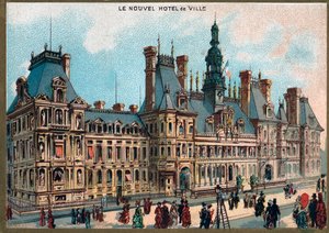París. Exposición Universal de 1889: Ayuntamiento de París de French School