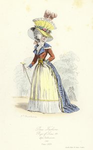 Modas parisinas, reinado de Luis XVI