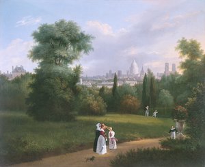 París desde la Folie-Beaujon, c.1830