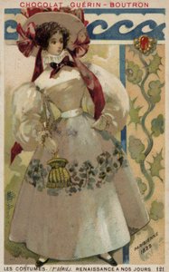 Moda parisina, 1829 de French School