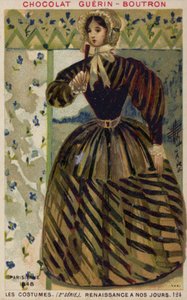 Moda parisina, 1848 de French School