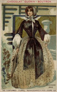 Moda parisina, 1848 de French School