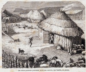 Los colonos parisinos podían tener una casa, una familia, un peculio (habitantes galos de Lutecia) - en “París a través de los siglos”