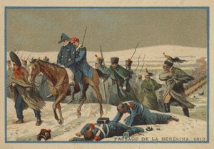 Paso del Berezina en 1812