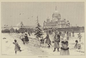 Patinaje en el Neva