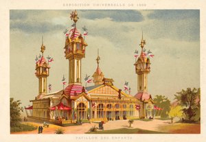 Pabellón de los Niños, Exposición Universal 1889, París de French School