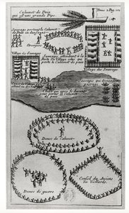 Danza de la pipa de la paz de los iroqueses, de 
