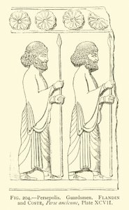 Persépolis, Guardias