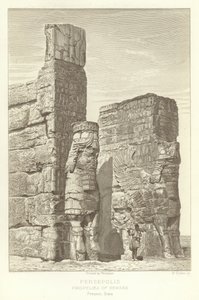 Persépolis, Propíleos de Jerjes, Estado actual