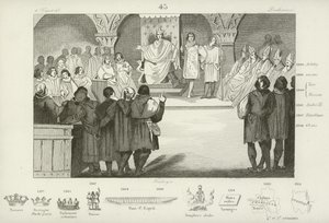 Felipe IV de Francia convoca a los Estados Generales, Palacio del Louvre, París, 1302
