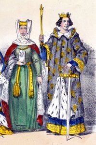 Felipe el Audaz e Isabel de Aragón de French School