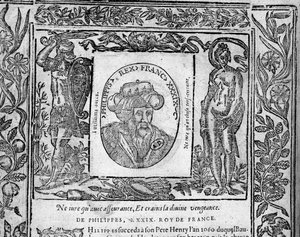 Felipe I - en “Portraits of the kings of France” de French School