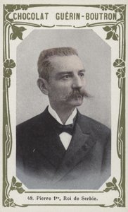 Pedro I, Rey de Serbia de French School