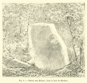 Pierre aux Moines, en el bosque de Meudon