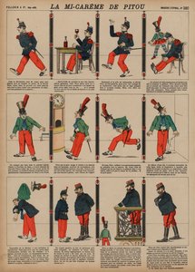 La mitad de la Cuaresma de Pitou de French School