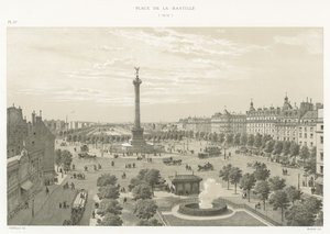 Plaza de la Bastilla, 1878 de French School