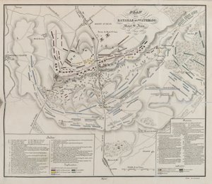 Plan de la Batalla de Waterloo, Mont St Jean