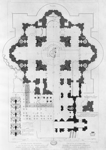 Plano de la Basílica de San Pedro