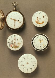 Relojes de bolsillo (metal y esmalte)