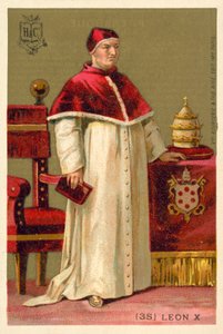 Papa León X de French School
