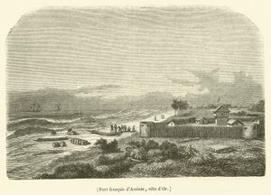 Puerto francés de Assinie, costa de Oro de French School