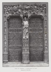 Portal del Juicio Final, Notre Dame de París de French School