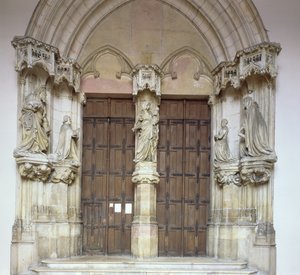 Portal de la capilla, 1395-1404 de French School