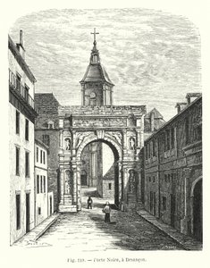 Puerta Negra, en Besançon de French School