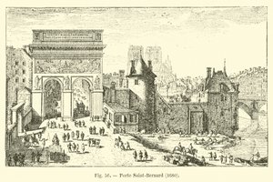 Porte Saint-Bernard, 1680