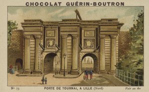 Puerta de Tournai, en Lille, Norte de French School