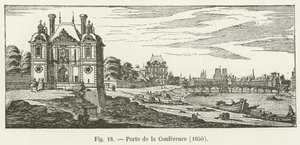 Puerta de la Conferencia, 1650 de French School
