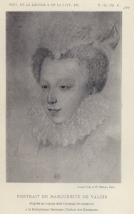 Retrato de Margarita de Valois de French School