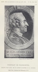 Retrato de Marmontel de French School