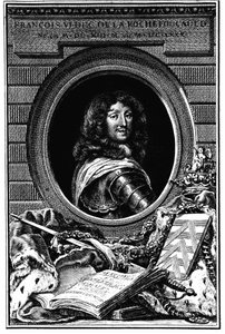 Retrato de François 6, Duque de la Rochefoucauld (1613-1680) - Archivos Familiares. de French School