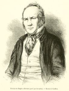Retrato de Duplessi-Bertaux grave de French School
