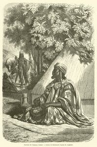 Retrato del almamy Oumar